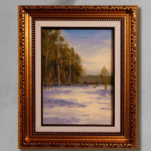 Пейзаж с соснами